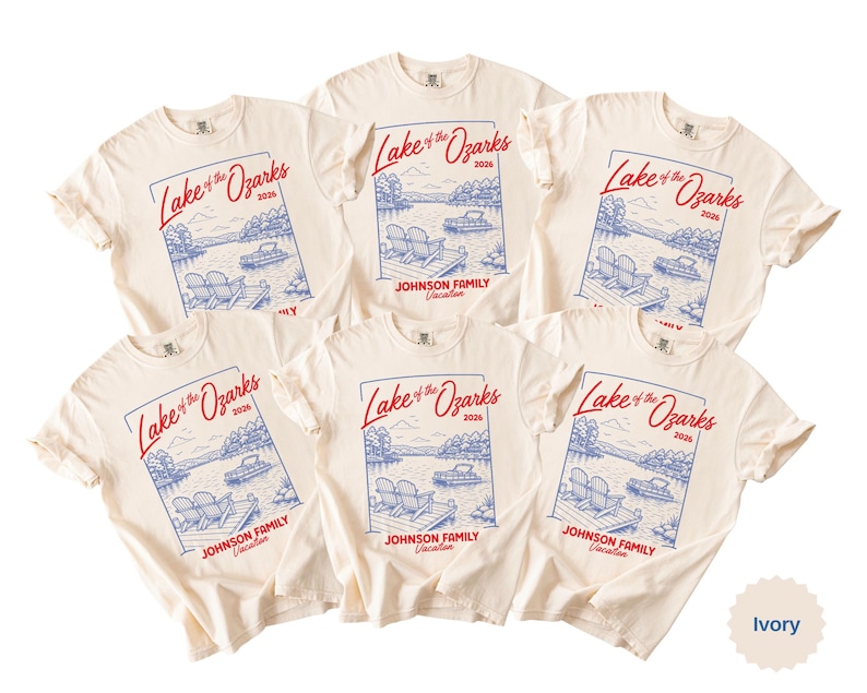 Personalized Lake Family Trip - Lake House Reunion & Vacation Gift
