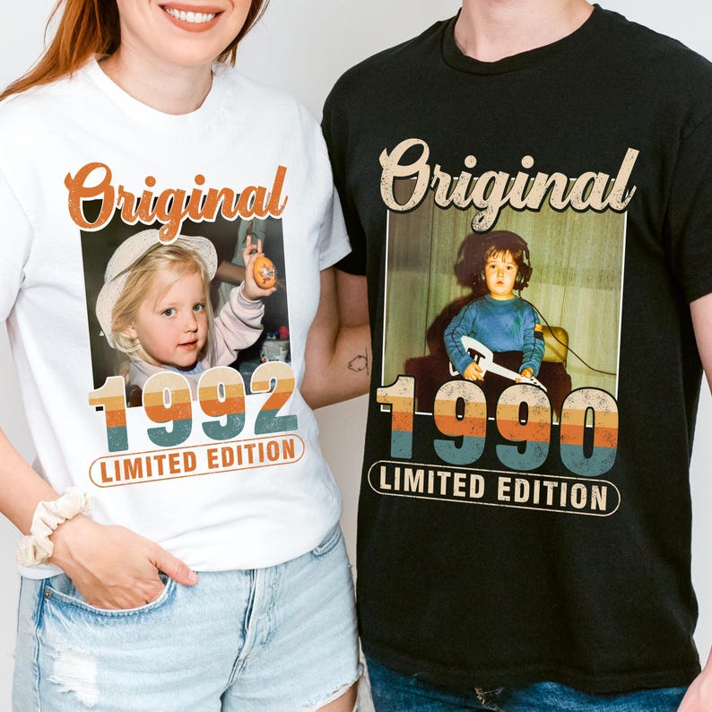 Personalized Retro Birthday - Custom Name & Year 90s Style Gift