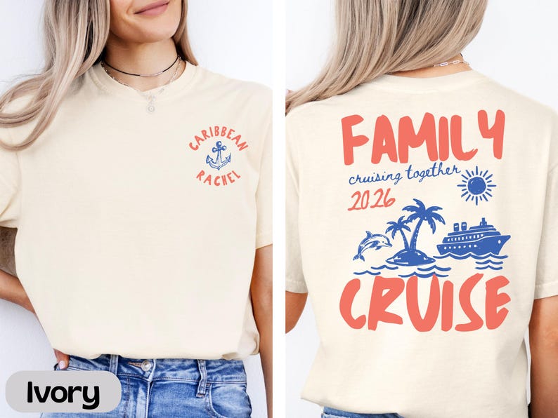 Personalized Family Cruise 2026 - Matching Cruise & Vacation Group Gift