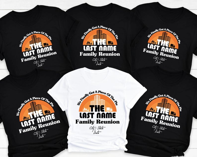 Personalized Family Reunion 2026 - Retro Matching Family Vacation with Custom City