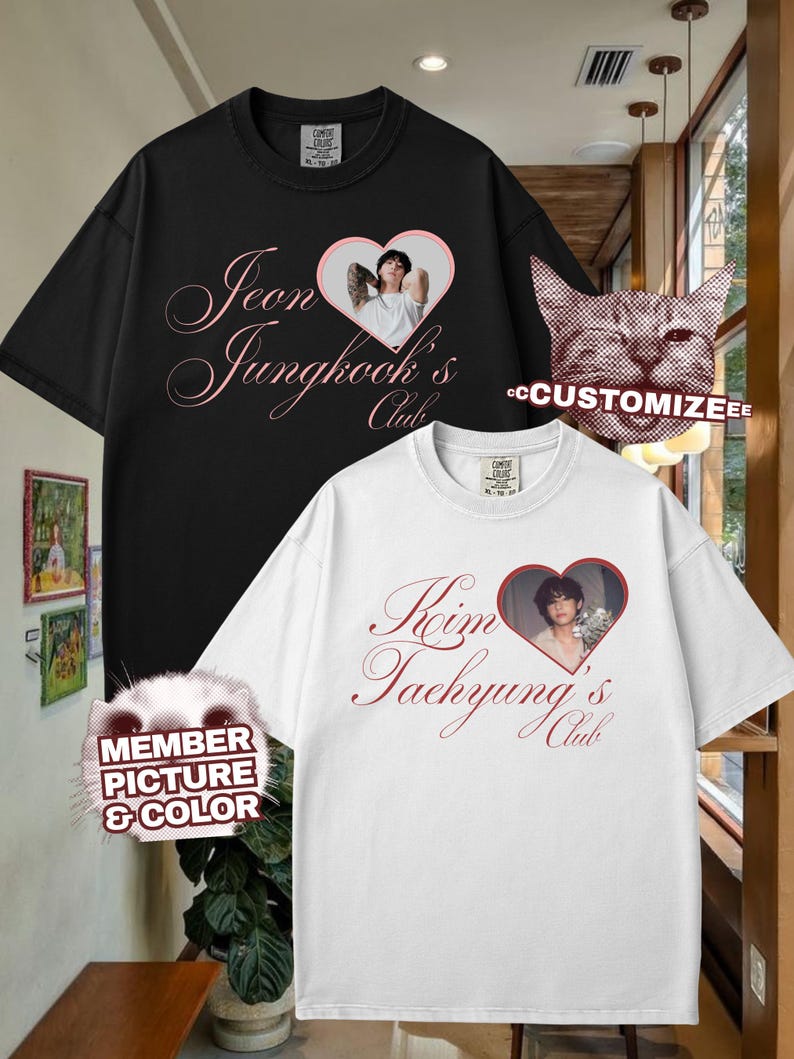 Personalized K-Pop Idol Club - Custom World Tour - Birthday Gift for Concert Fans