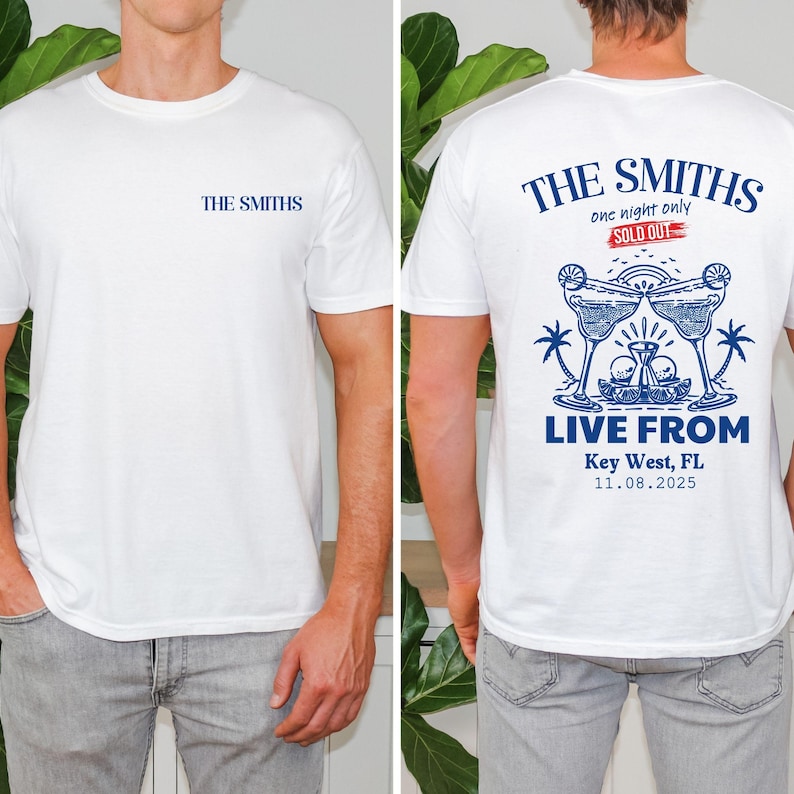 Custom Wedding Party - Personalized Party Shirts - Custom Wedding Toss - Wedding Guest Gift Couple