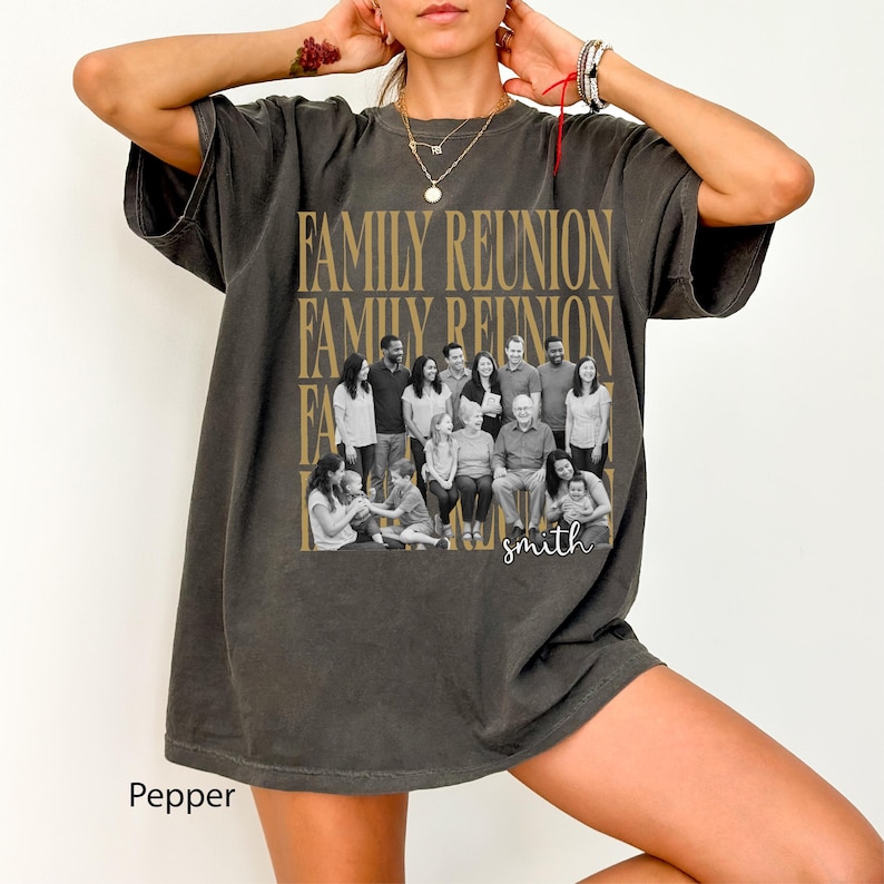 Personalized Family Reunion Custom Photo Matching Family Reunion Custom Matching Family Name