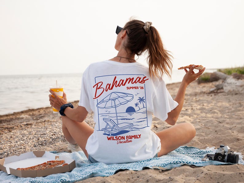 Personalized Family Vacation - Custom Matching Travel Group with Family Name