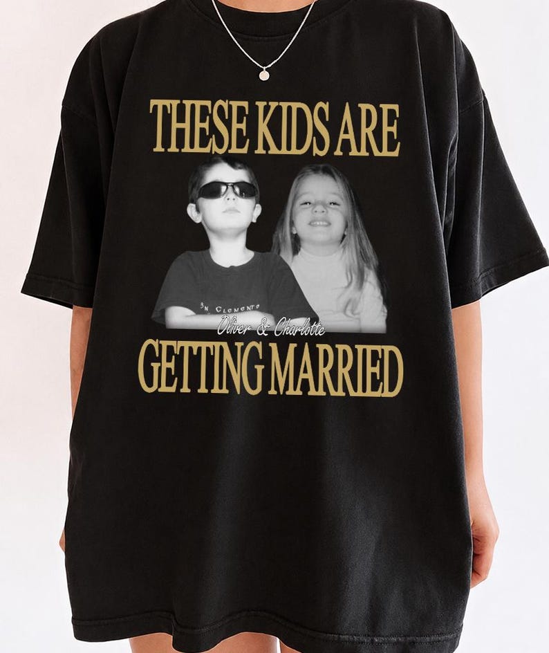 These Kids Are Getting Married -Personalized Husband and Wife - Just Married