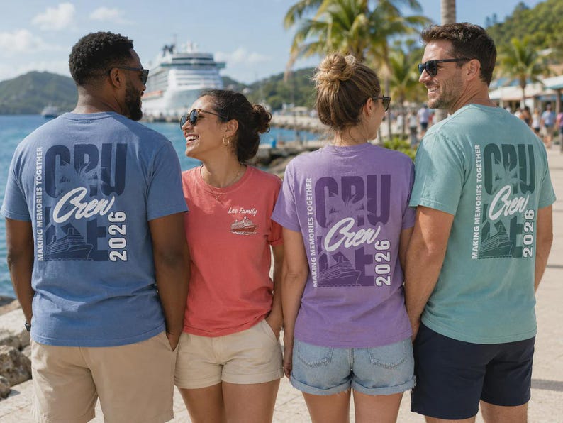 Personalized Cruise 2026 - Matching Family Vacation & Group Trip Gift