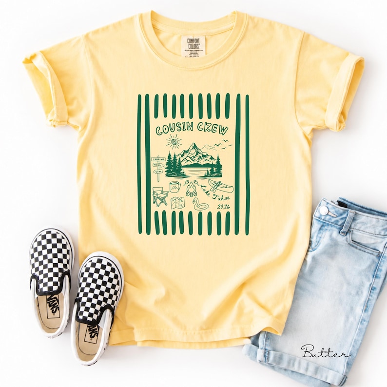 Personalized Cousin Lake Trip - Family Camping & Reunion Weekend Gift