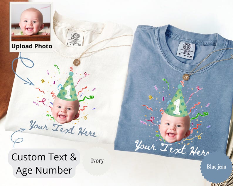 Personalized Birthday Face - Kids Birthday & Family Matching Gift