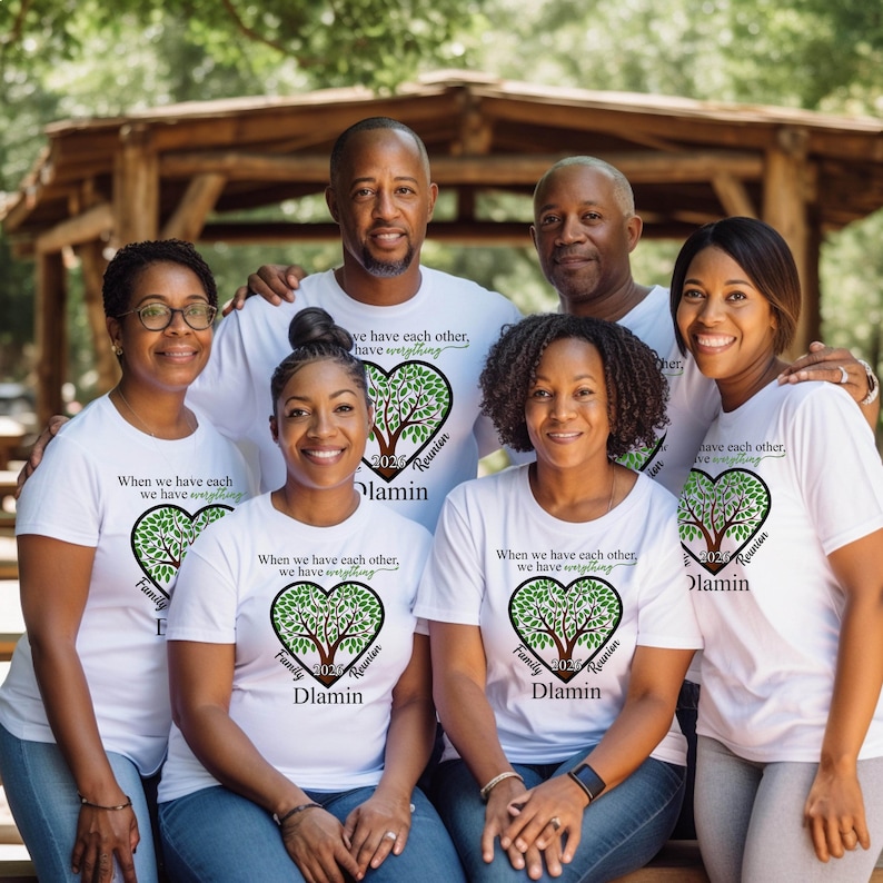 Personalized Family Tree 2026 - Matching Family Reunion Celebration Gift