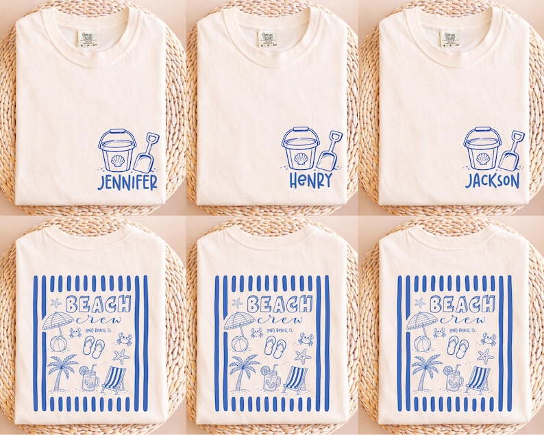 Custom Beach Vacation Group - Personalized Family Beach