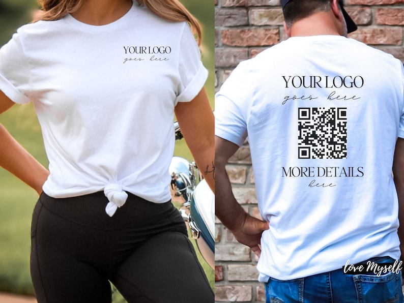 Custom Business Logo & QR - Personalized Company Branding