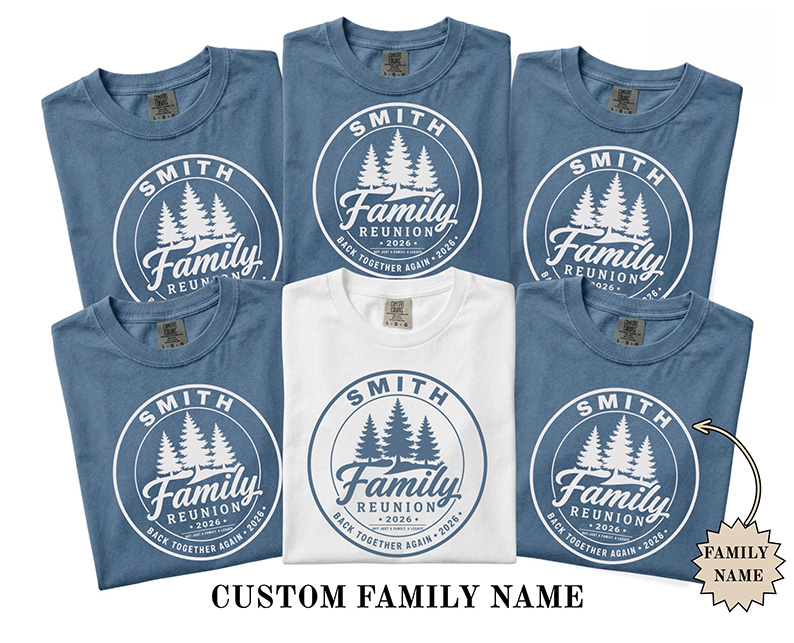 Personalized Vintage Family Tree 2026 - Custom Family Reunion Name Gift