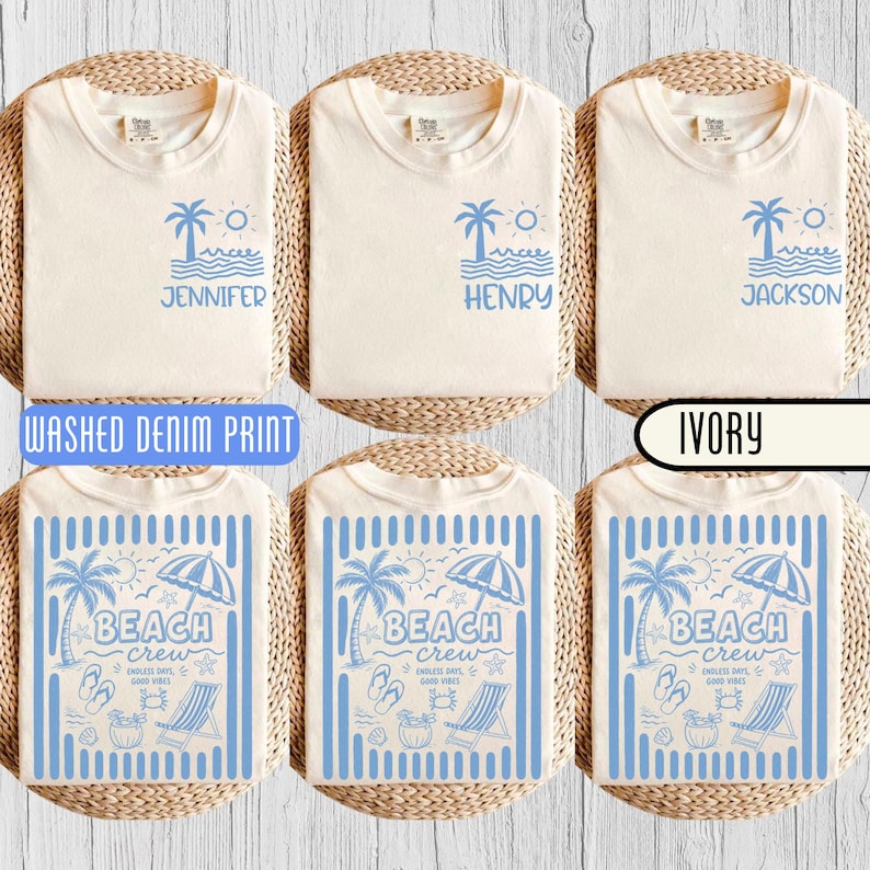Custom Beach Vacation - Personalized Family Summer Trip