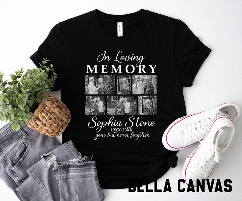Custom Memorial Photo - Remembrance RIP Tribute