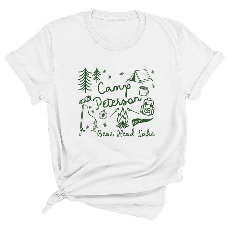 Custom Coquette Camp Family Matching Camping Kids Adults Cute Outdoor Adventure Gift