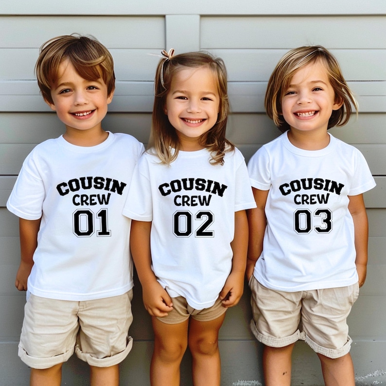 Personalized Retro Cousin - Custom Number Family Reunion Vacation Gift
