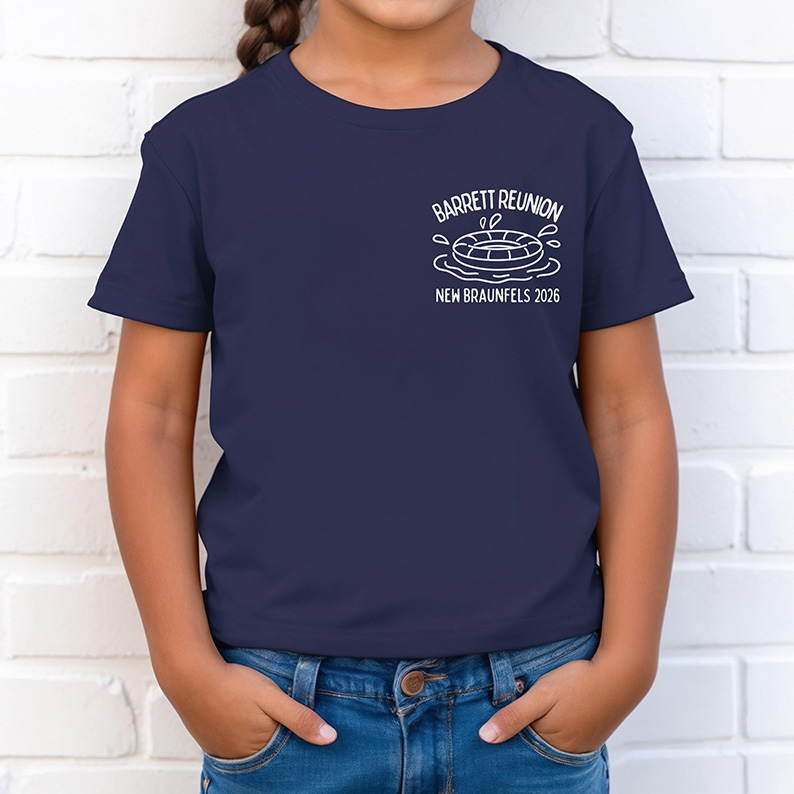 Personalized Family River Float - Custom Group Tubing Reunion Gift