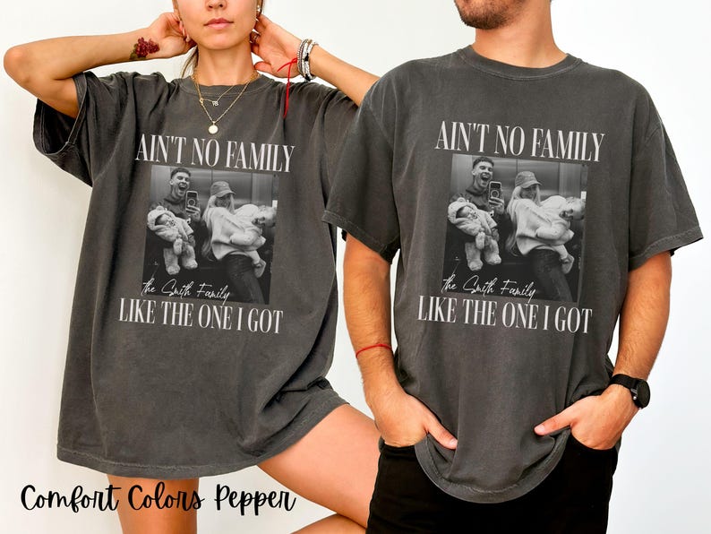 Family Reunion Custom Photo - Personalized Picture Family Gathering Gift - Vacation Travel Top