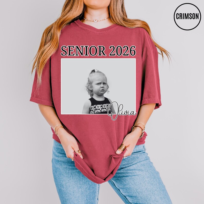 Personalized Senior 2026 Photo - Vintage Class of 2026 Graduation