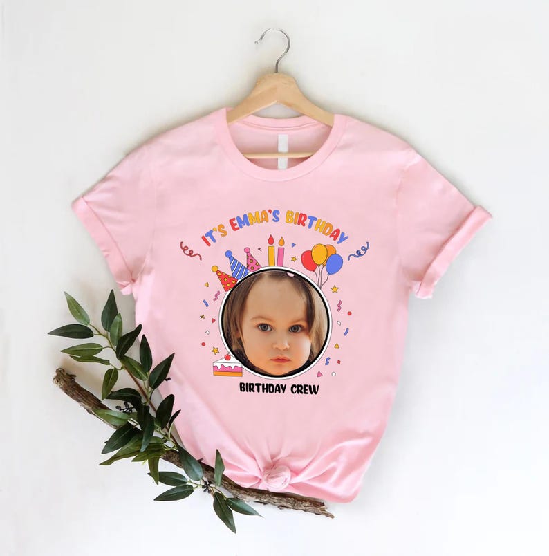 Personalized Birthday Photo - Custom Kids Birthday Party Gift