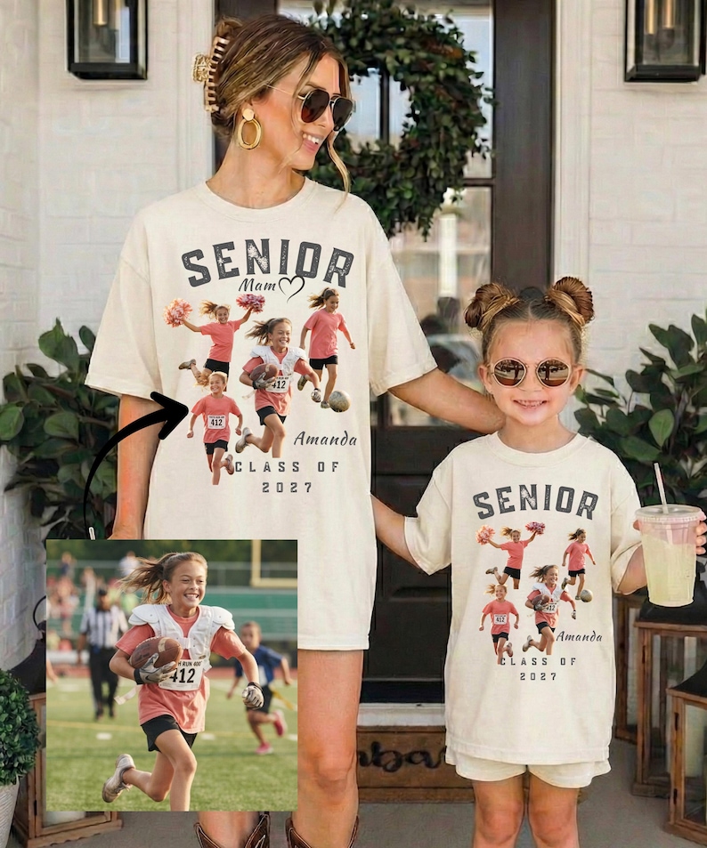 Personalized Senior 2027 Photo - Class of 2027 Mom & Family Graduation Gift
