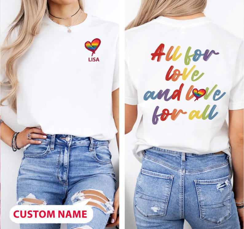 All for Love and Love for All - LGBTQ Pride Month - Equality Ally Celebration