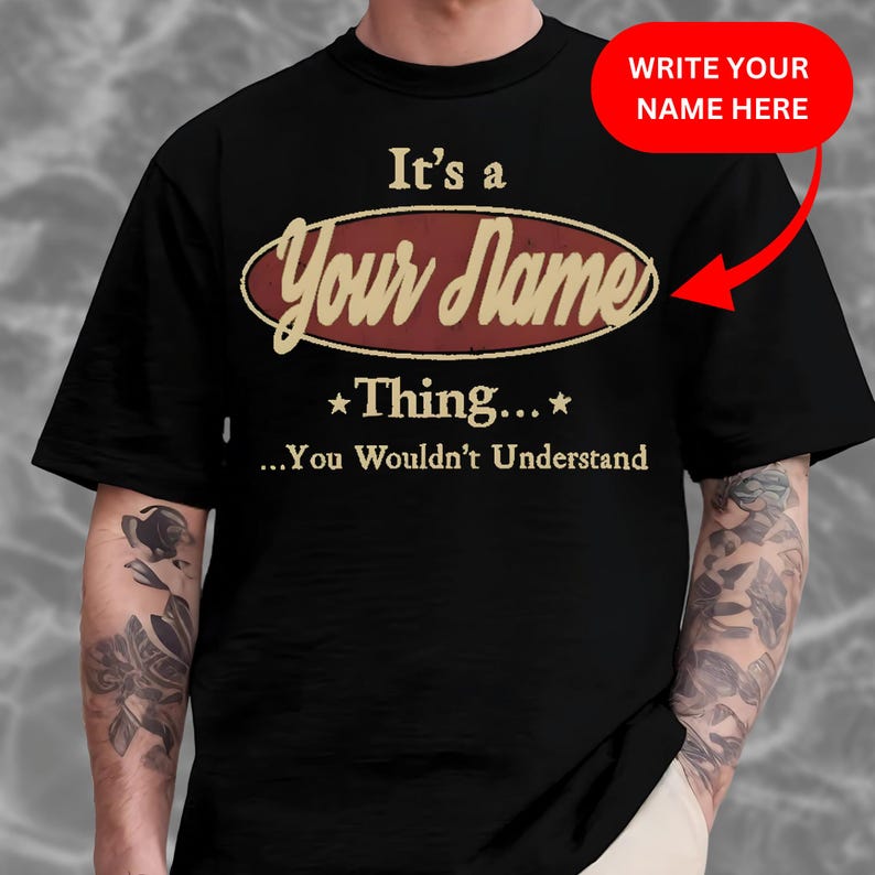 Personalized Name It's a Thing You Wouldn't Understand - Funny Family Reunion Gift