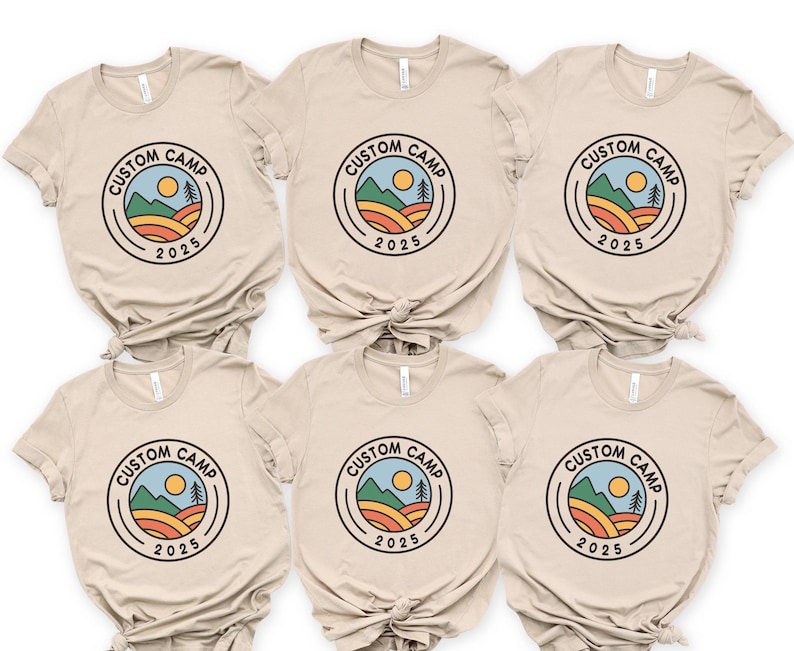 Personalized Summer Camp Reunion 2025 - Matching Group Apparel Gift
