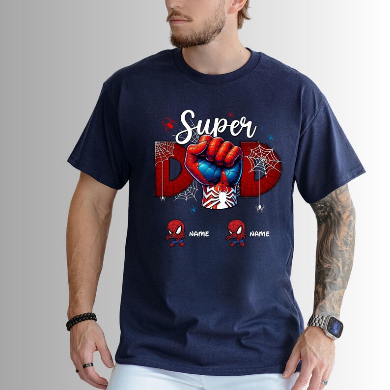 Father Son Matching - Super Dad Personalized -Dad*dy and Me Outfit - Father’s Day Gift - Matching