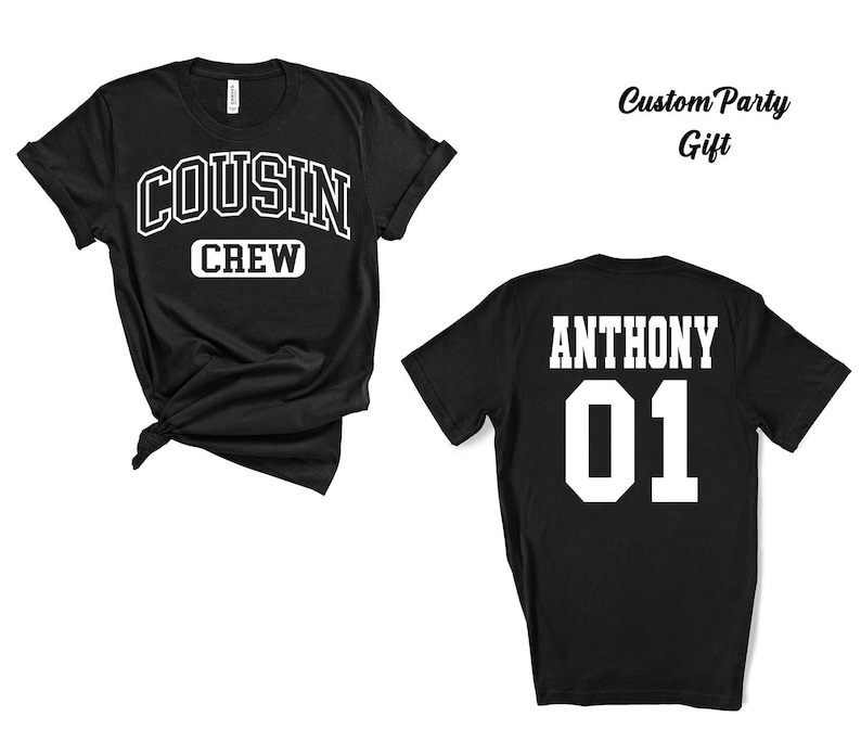 Personalized Cousin - Custom Name & Number Family Reunion Gift
