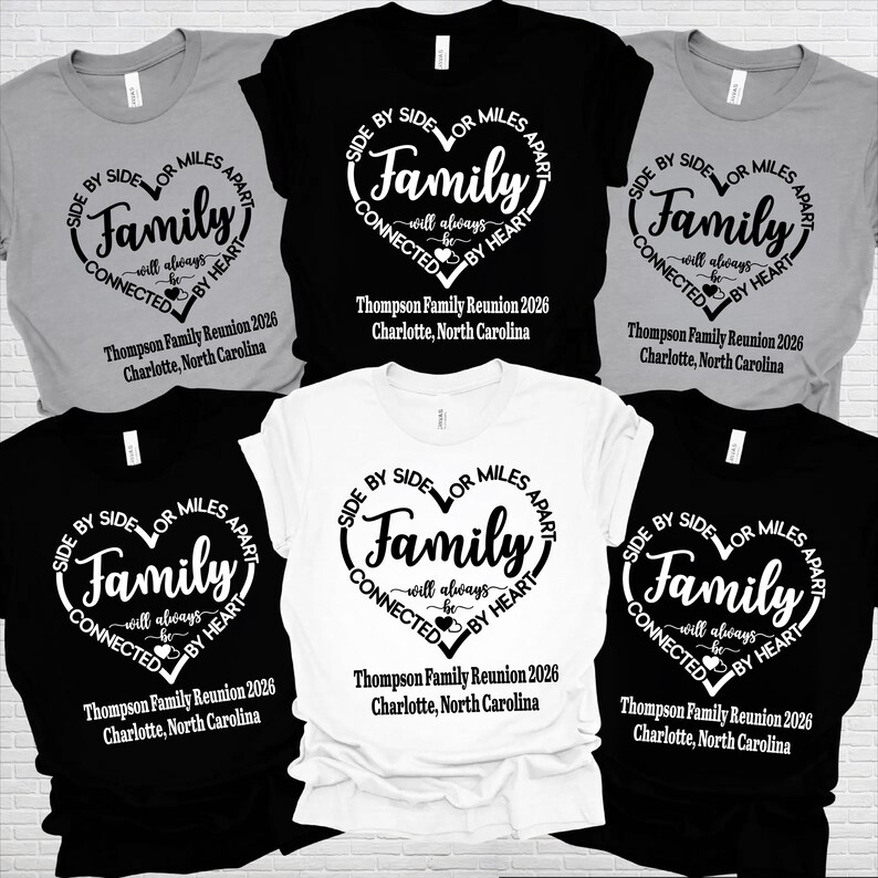 Personalized Family Reunion - Matching Beach Vacation & Summer Trip Gift