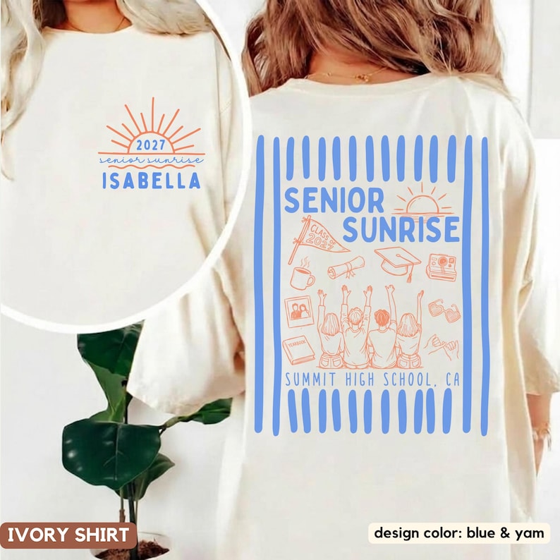 Personalized Senior Sunrise 2027 - Matching Class of 2027 Group