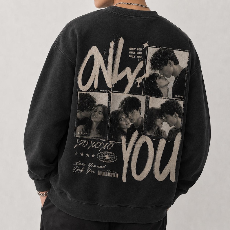 Custom Only You Bootleg -Couple Photo Gift -Retro 90s Film -Trendy Gift For Boyfriend Girl Friend