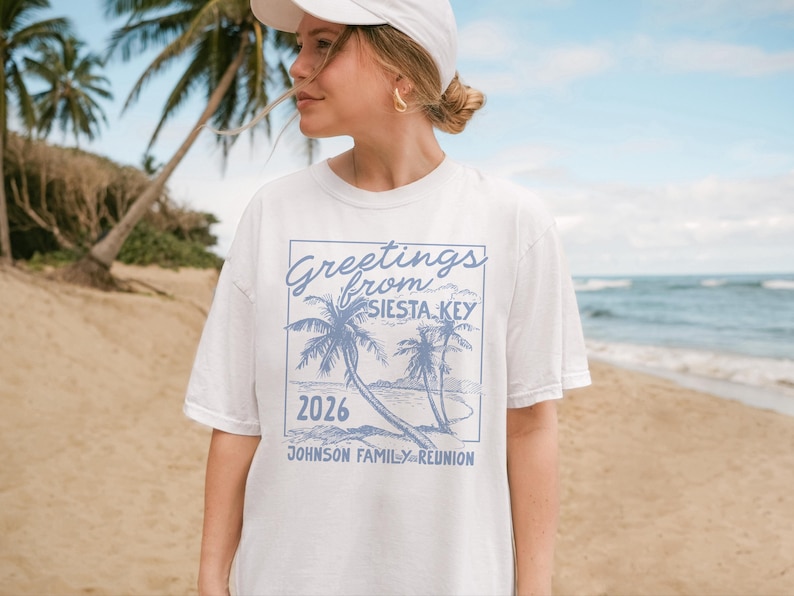 Personalized Family Reunion 2026 - Matching Beach Trip & Family Vacation Gift