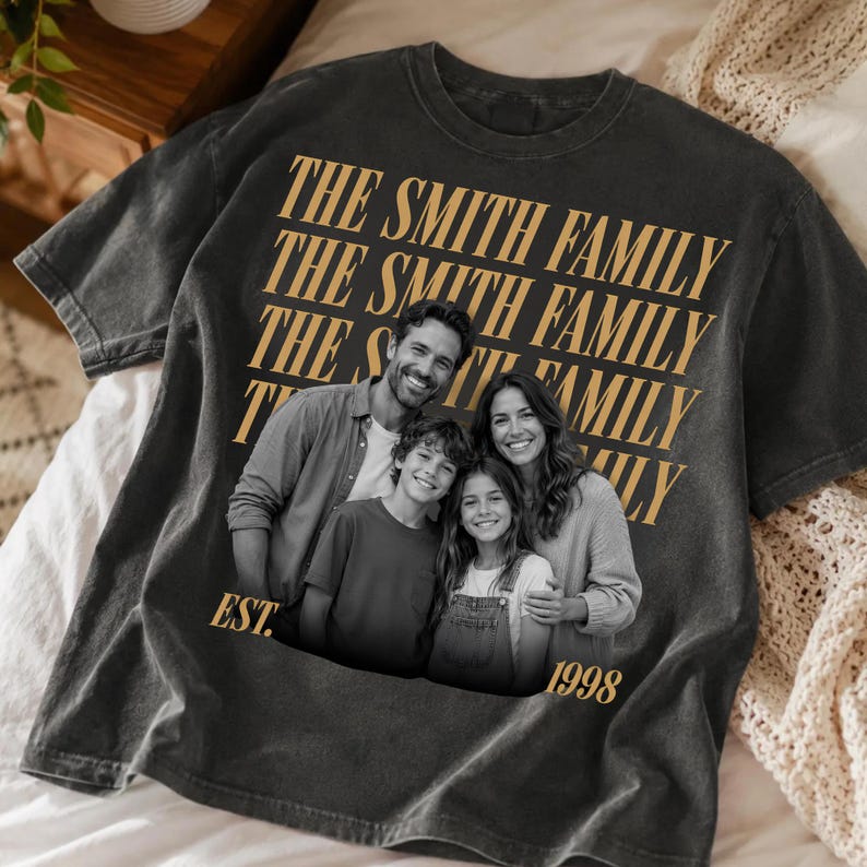 Custom Vintage Family Photo - Custom Family Reunion - Personalized