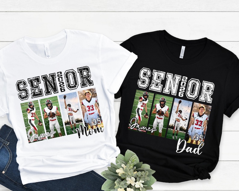 Custom Senior 2026 Family - Personalized Photo - Name & Number Sports