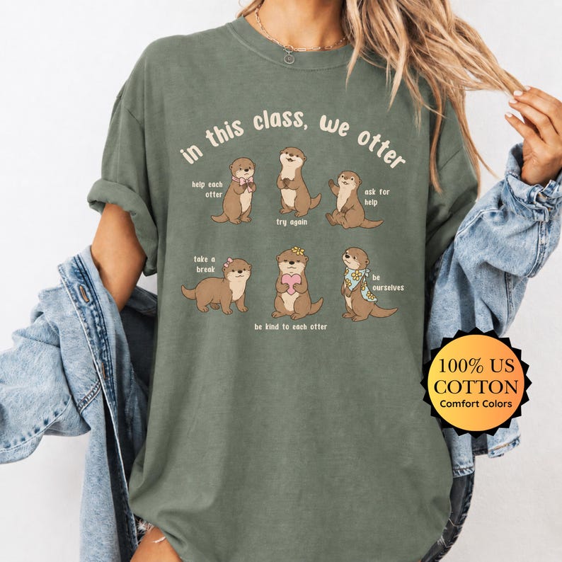 Otter for Teachers: Mental Health for Elementary School - Otter Puns for Primary Teachers - Support