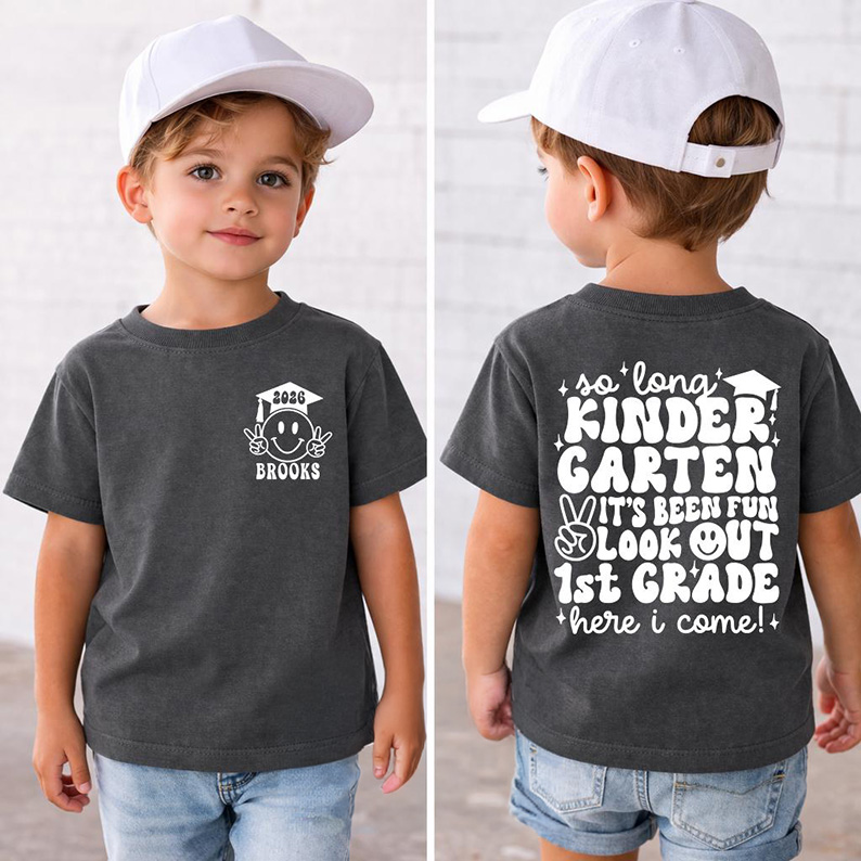 Personalized So Long First Grade - Kindergarten Here Come 2026 Gift