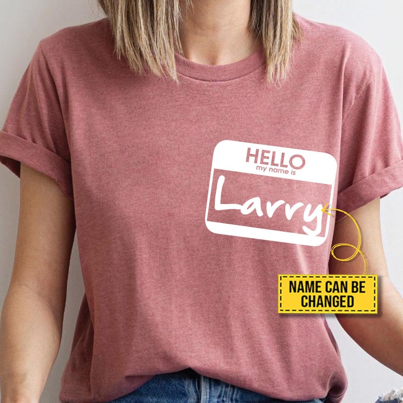 Personalized Name Tag - Custom Party Name Badge - Funny Group Event Gift