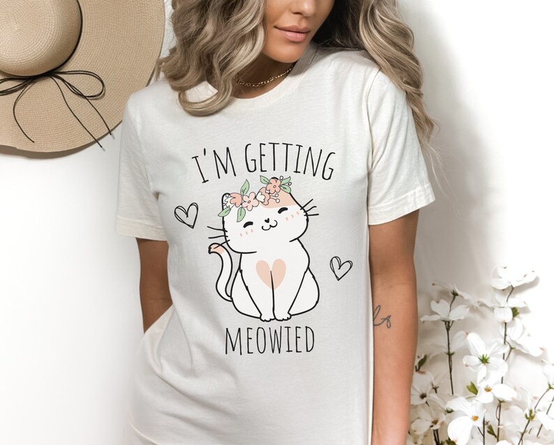 I'm Getting Meowed Cute Cat Floral Flower Lover Funny Pet Lover Gift