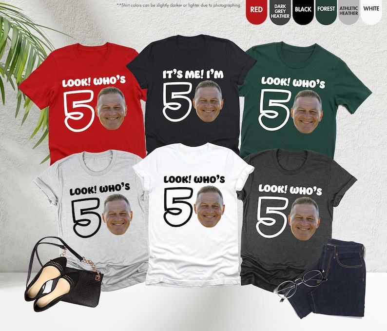 Custom Photo Birthday - Look Who's 50 - Funny Personalized Milestone Birthday - 50th Birthday Party