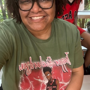 Their rep Jeremy helped create a masterpiece. My shirt was the most talked about at our tournament.