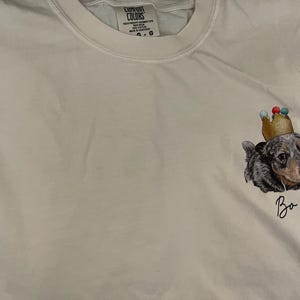 Thank so much making this shirts for a last minute gift! Love the quality and will come back again!😩