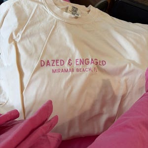 absolutely love these shirts for my bachelorette!! seller was super easy to work with and accommodated my requests quickly!