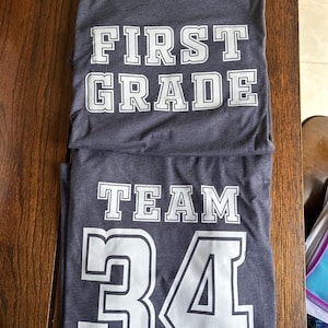 Super cute and soft! Great team shirt!