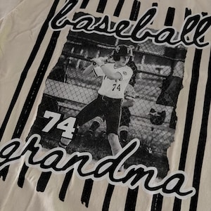 One of my favorite Etsy shops for T-shirts!!! Quick proof and ship!! They customized “Baseball Grandma” for me!!! LOVE!!!!!! Can’t wait to purchase more!!