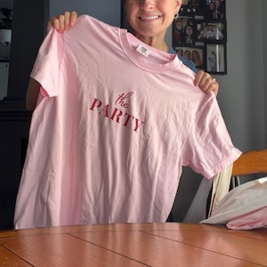 When I told her it was for my Bach party she made sure to make mine first priority and got it shipped in 2 days! I got it the following week! I love them and can’t wait to wear mine and give mine to my girls! 😊