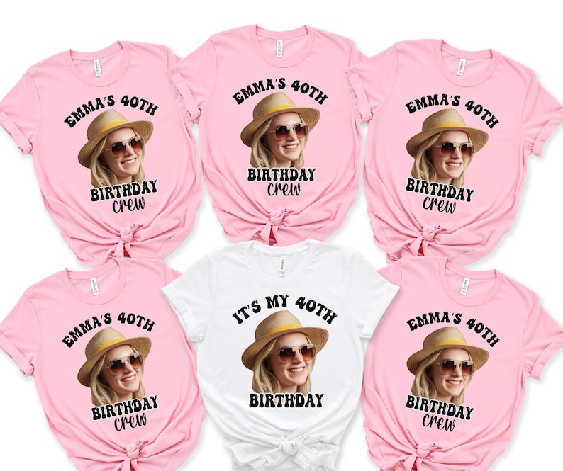 Custom Birthday Gift - Personalized Photo Party Outfit