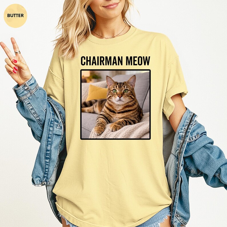 Custom Cat Photo - Personalized Cat Portrait - Upload Your Cat Photo - Cat Lover Gift - Custom Pet
