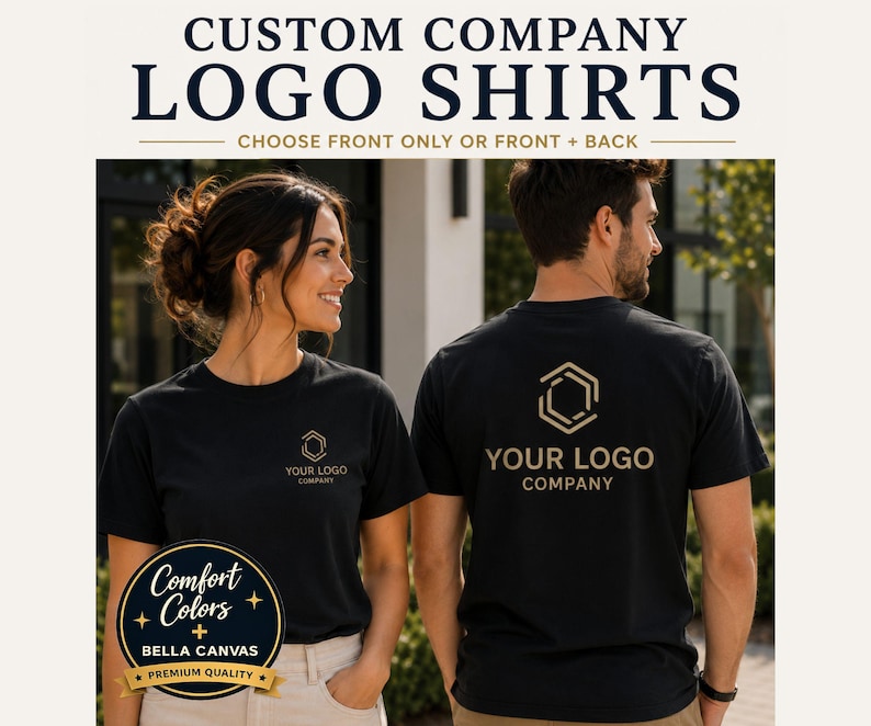 Custom Logo - Personalized Company Team Work Uniform